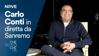 Carlo Conti in diretta da Sanremo | Che tempo che fa