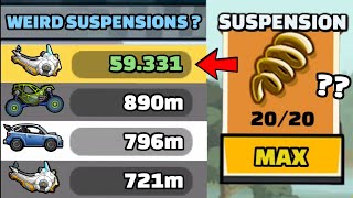 SUSPENSION IN HOVERBIKE?? 🤔 OFF-ROAD MAP IN COMMUNITY SHOWCASE - Hill Climb Racing 2