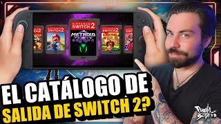 🔥NINTENDO SWITCH 2 tendrá un CATÁLOGO de SALIDA BRUTAL! Cuáles serán SUS JUEGOS!? Mi apuesta!