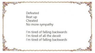 Bloodsimple - Falling Backwards Lyrics