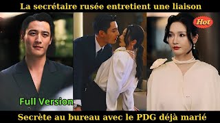 La secrétaire rusée entretient une liaison secrète au bureau avec le PDG déjà marié #drama