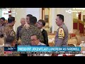 PRESIDENT JOKOWI LAST LUNCHEON AS FAREWLL AT STATE PALACE