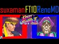 Super Street Fighter 2 Turbo - suxaman [Ryu] vs RenoMD [Dictator] (Fightcade FT10)