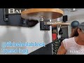 sheila bleck ifbb pro bodybuilder physique athlete on speed bag