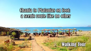 Accomplishing the Chania Town to Platanias walk - my experience | City Driver Tours