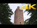 4K | Medieval tower Kärnan in Helsingsborg, Sweden