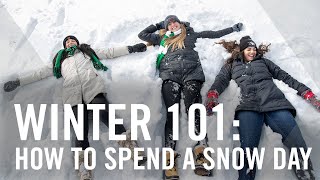 Winter 101: How Students Spend A Snow Day | University of North Dakota