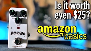 That $25 Amazon Basics Boost Pedal