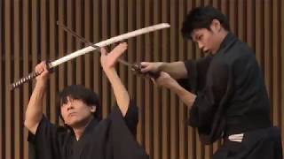 Japanese Sword Fighting Act \u0026 Dance by True Japan Tour