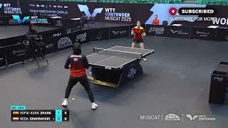 Sofia Xuan Zhang vs Neda Shahsavari | WS Qual | WTT Contender Muscat 2025