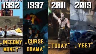 The Evolution of Mortal Kombat Gibberish! (1992-2019)