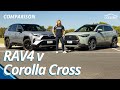 2024 Toyota RAV4 v Toyota Corolla Cross Comparison | Which Toyota SUV best suits you?