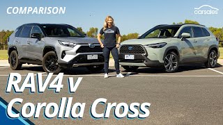 2024 Toyota RAV4 v Toyota Corolla Cross Comparison | Which Toyota SUV best suits you?