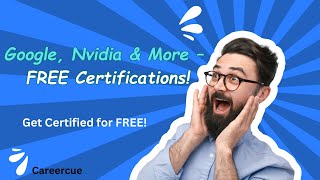"Top Free Certifications You MUST Know!" |Boost Your Resume with These FREE Courses!