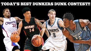 NBA 2K16: Today's Best Dunkers: Griffin, LaVine, Wiggins, Green! Dunk Contest! [PS4]
