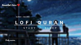 Lofi quran _ 1 A.M study session / quran lofi for_sleep /study lofi [Relaxing lofi quran] with brids