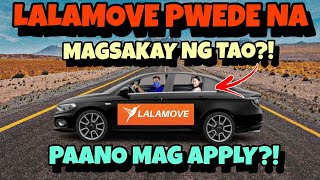 LALAMOVE -PWEDE NA MAGSAKAY NG TAO?! |LALAMOVE REQUIREMENTS|PAANO MAG APPLY|SHEEPVLOGS