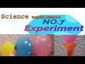 7 experimets || science experimetns || easy science experimetns using balloons || science trick ||