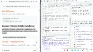 R dplyr 03 select Selecting columns