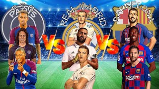Mbappe-Cavani-Neymar 🆚 Dembele-Suarez-Messi 🆚 Bale-Ronaldo-Benzema/ football highlights edit