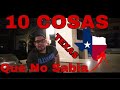 Cosas De Texas Interesantes !! Que No Sabía / Irving Castillo Vlogs