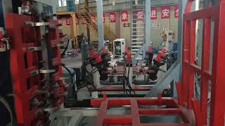 IBC cages production line in Hwashi Company's Workshop