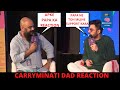 Carryminati Father reaction on YouTube - Carryminati Facts - Carryminati Dad react #shorts