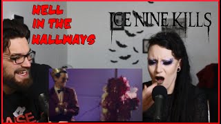 First Time Hearing | Ice Nine Kills - HELL IN THE HALLWAYS | Arsenic and espresso React!