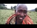 maasai elder who amazingly speak the queens language