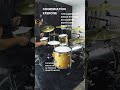 Beginner Drummers Daily Coordination Exercise With Triplets #shorts