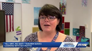 Treasure Coast teacher of the month inspires with grit and love