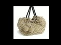 Вязаные сумки светлых тонов ТОП 10. knitted bags light tones top 10