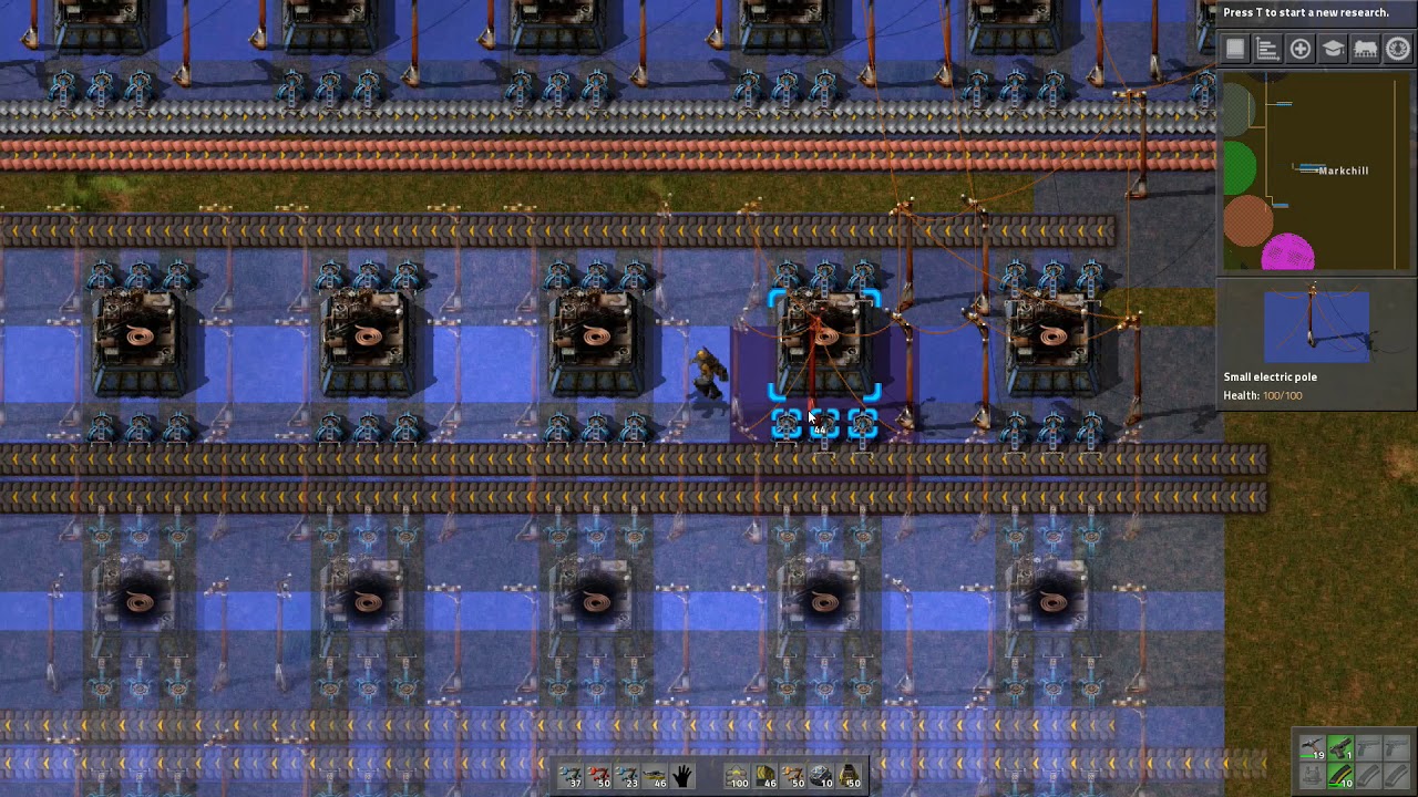 Factorio Basic Copper Wire Automation Tutorial Youtube