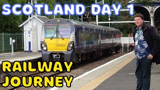 Sim0nTrains Scotland Railway Journeys Day 1 | Going Suburban North Clyde Commando