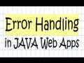 Error Handling in JAVA Web Application - Tutorial