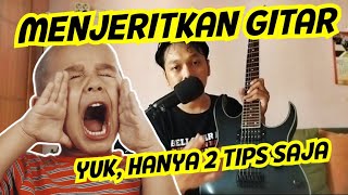 TUTORIAL TREMOLO HENDEL MENJERIT | Gitar Scorpion SE600