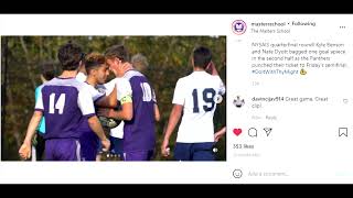 Masters Varsity Soccer: Nysais quarterfinal win vs UNIS, 11/3/21