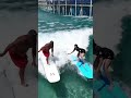 🔥🏄learning to surf with raimana great progress shorts surfranch 🌊🌊🔥