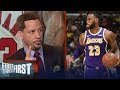 Chris Broussard reacts to LeBron passing MJ on the all-time scoring list | NBA | FIRST THINGS FIRST