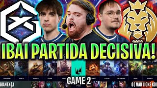 IBAI CASTEA MAD KOI EN LA DECISIVA! - GX vs MDK Game 2 LEC PLAYOFFS PRIMAVERA 2024 ESPAÑOL LVP