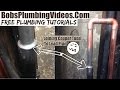 Water Pipe Leak Repair / Joining Copper & Lead