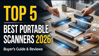 Top 5 Best Portable Scanners 2026 📄 Wireless & Travel-Friendly Document Scanners