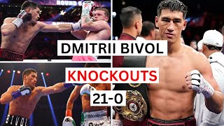 Dmitrii Bivol (21-0) All Knockouts & Highlights