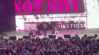 ITZY - Not Shy fancam | Head In The Clouds NYC 2023
