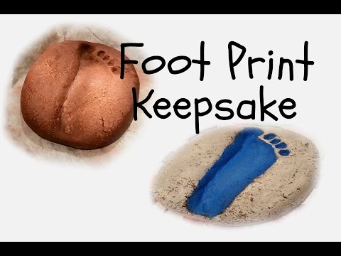 Stepping Stone Footprint Keepsake/Gift Stepping Stone Footprint Keepsake/Gift