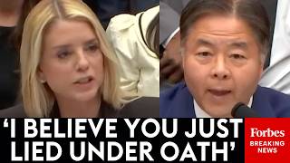 SHOCK MOMENT: Ted Lieu Accuses Bondi Of Lying Under Oath To Her Face Leading To All-Out Clash