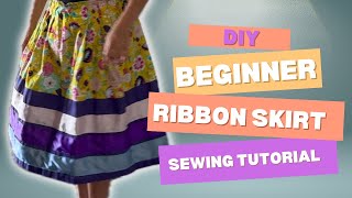 Native Ribbon Skirt Tutorial - Easy DIY Sewing Pattern