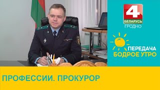 Бодрое утро. Профессии. Прокурор. 23.12.2022