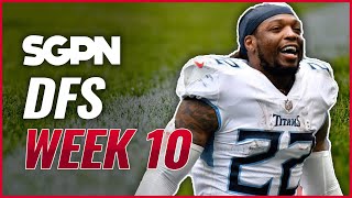 NFL DFS Picks: Week 10 GPP Plays - DFS Lineups - Fantasy Football Advice - NFL DFS Lineups Week 10