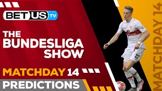 Bundesliga Picks Matchday 14 | Bundesliga Odds, Soccer Predictions & Free Tips
